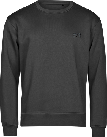 Velvet Sweatshirt Dark Grey